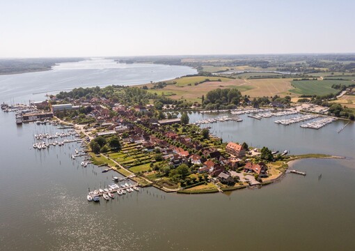 Schlei-Panorama in Arnis