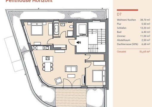 Penthouse Horizont - D7